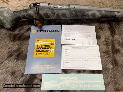 FREE SAFARI - NEW BERGARA PREMIER MOUNTAIN 2.0 28 NOSLER RIFLE CARBON STOCK - LAYAWAY AVAILABLE - Image 20 of 21