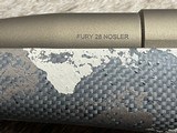 FREE SAFARI - FIERCE FIREARMS FURY 28 NOSLER RIFLE CARBON MIDNIGHT W/ BRAKE - LAYAWAY AVAILBLE - 17 of 21