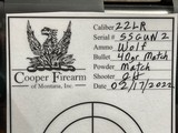 NEW COOPER FIREARMS MODEL 57M TRP 3 22 LR RIFLE 57 M - LAYAWAY AVAILABLE - 6 of 24
