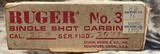 RUGER NO. 3 SINGLE-SHOT CARBINE 223 REMINGTON W/ ORIGINAL BOX - LAYAWAY AVAILABLE - 18 of 19