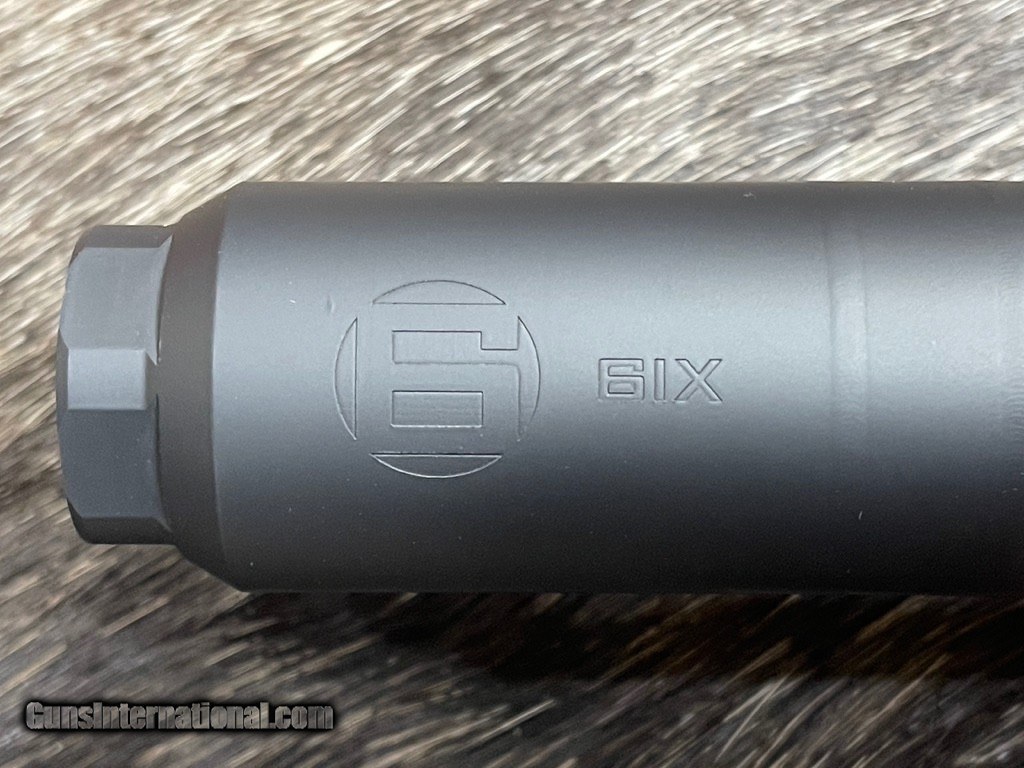 New Gunwerks 6ix Long Range Suppressor For 65mm To 30 Cal Rifles 0005