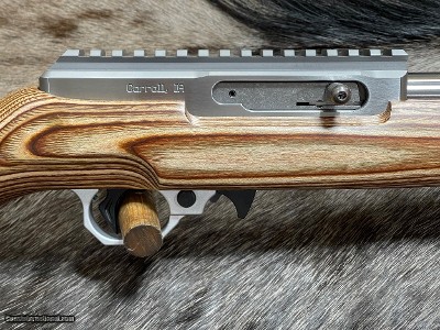 NEW VOLQUARTSEN CUSTOM DELUXE 17 HMR RIFLE, BROWN SPORTER STOCK VCD-HMR-B - LAYAWAY AVAILABLE