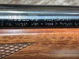 FREE SAFARI, NEW WINCHESTER MODEL 70 ALASKAN 375 H&H RIFLE 535205138 - LAYAWAY AVAILABLE - 7 of 22