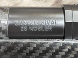 FREE SAFARI, FIERCE FIREARMS CARBON RIVAL 28 NOSLER RIFLE CARBON BLACKOUT - LAYAWAY AVAILABLE - 15 of 19