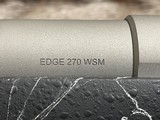 FREE SAFARI, NEW FIERCE FIREARMS EDGE 270 WSM 24" CARBON BLACK, BRAKE - LAYAWAY AVAILABLE - 17 of 21