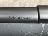 FREE SAFARI, NEW FIERCE FIREARMS FURY 28 NOSLER 26" CARBON BLACK RIFLE - LAYAWAY AVAILABLE - 15 of 19