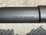FREE SAFARI, NEW FIERCE FIREARMS FURY 28 NOSLER 26" CARBON MIDNIGHT RIFLE - LAYAWAY AVAILABLE - 11 of 19