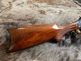 FREE SAFARI, NEW 1885 WINCHESTER DELUXE HIGH WALL 38-55 FANCY WOOD 30