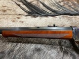 FREE SAFARI, NEW 1885 WINCHESTER DELUXE HIGH WALL 38-55 FANCY WOOD 30