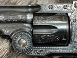 NEW HAND ENGRAVED UBERTI 1877 SCHOFIELD DELUXE 44-40 7