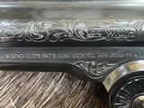 NEW HAND ENGRAVED UBERTI 1877 SCHOFIELD DELUXE 44-40 7