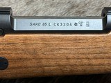 FREE SAFARI, NEW LEFT HAND SAKO 85 HUNTER 338 WINCHESTER MAG RIFLE JRS1A34L - LAYAWAY AVAILABLE - 15 of 21