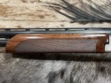 NEW LEFT HAND BROWNING CITORI 725 SPORTING PORTED 12 GA 30