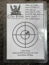 FREE SAFARI, LEFT HAND COOPER MODEL 92 BACKCOUNTRY RIFLE PACKAGE 6.5 PRC - LAYAWAY AVAILABLE - 4 of 25