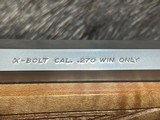 FREE SAFARI, NEW LIMITED BROWNING X-BOLT WHITE GOLD MEDALLION MAPLE 270 WINCHESTER 035332224 - LAYAWAY AVAILABLE - 7 of 23