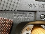 SPRINGFIELD ARMORY CUSTOM SHOP 1911 PROFESSIONAL LIGHT RAIL FBI HRT 45 ACP PC9111LR - LAYAWAY AVAILABLE - 5 of 23