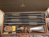 NIB BROWNING CITORI GRADE 7 SKEET 4 BARREL SET 12GA 20GA 28GA 410 LEATHER FITTED CASE 013343403 - LAYAWAY AVAILABLE - 24 of 25