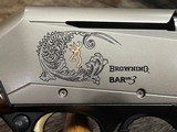 FREE SAFARI, BROWNING BAR MK 3 HUNTER 243 WINCHESTER SEMI-AUTO III 22