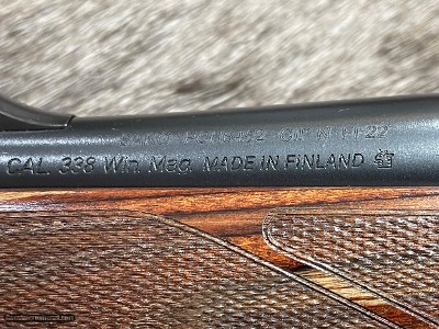 FREE SAFARI, NEW SAKO 85 BROWN BEAR 338 WIN MAG 21