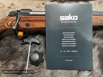 FREE SAFARI, NEW SAKO 85 BROWN BEAR 338 WIN MAG 21