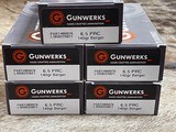 NEW GUNWERKS AMMUNITION 6.5 PRC 140 GR BERGER ELITE HUNTER SAME LOT 100 RDS - 2 of 3