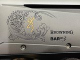 FREE SAFARI, BROWNING BAR MK 3 HUNTER 30-06 SPRINGFIELD SEMI-AUTO III 22