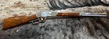 NEW UBERTI EXHIBITION WOOD 1873 WINCHESTER WHITE 357 MAGNUM SPORTING RIFLE - LAYAWAY AVAILABLE - 2 of 19