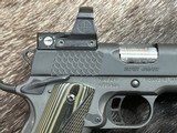 KIMBER CUSTOM SHOP SUPER JAGARE 10MM LONG SLIDE 1911 W/ LEUPOLD DELTA PRO RED DOT 3000278 - LAYAWAY AVAILABLE - 3 of 17