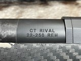 FREE SAFARI, NEW FIERCE FIREARMS CT RIVAL 22-250 REMINGTON 24