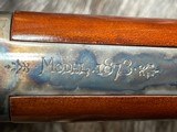 NEW 1873 WINCHESTER SPORTING RIFLE 357 MAGNUM 38 SPECIAL UBERTI CIMARRON 20