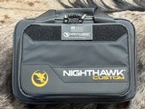 NEW NIGHTHAWK CUSTOM COUNSELOR OFFICER 9MM 1911 PISTOL - LAYAWAY AVAILABLE - 20 of 21