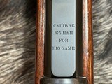 FREE SAFARI, NEW JOHN RIGBY BIG GAME DSB 375 H&H MAUSER ACTION GRADE 5 WOOD - LAYAWAY AVAILABLE - 13 of 25