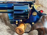 NEW KORTH CLASSIC HIGH GLOSS BLUE 44 REM BEAUTIFUL WOOD GRIPS, WOOD CASE - LAYAWAY AVAILABLE - 12 of 21
