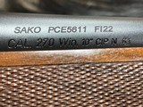 FREE SAFARI, NEW LEFT HAND SAKO 85 HUNTER 270 WINCHESTER RIFLE JRS1A18L - LAYAWAY AVAILABLE - 14 of 19