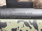 NEW GUNWERKS 7 PRC WERKMAN RIFLE SYSTEM, REVIC 5-25x56 W/ RH2 MOA RETICLE - 10 of 15