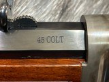 NEW 1873 WINCHESTER SPECIAL SPORTING 45 COLT 18