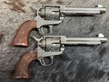 NEW PAIR CONSEC SERIAL NO. 1873 45 COLT 5.5