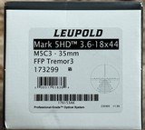 NEW LEUPOLD MARK 5HD 3.6-18X44 M5C3 FFP TREMOR 3 RETICLE - LAYAWAY AVAILABLE - 2 of 10