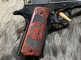 NEW MATCHING SERIAL NUMBERS WINCHESTER 1895 TEXAS RANGERS 200TH ANNIV. CUSTOM GRADE 30-06 & COLT 1911 45 ACP 200TH ANNIV. O1911C-TXR-200 - LAYAWAY - 19 of 25