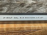 FREE SAFARI, NEW BROWNING X-BOLT WHITE GOLD MEDALLION MAPLE 6.8 WESTERN 035332299 - LAYAWAY AVAILABLE - 9 of 23
