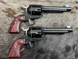 NEW PAIR CONSECUTIVE SERIAL NUMBERS RUGER VAQUERO 45 COLT 5.5 BLUED 5101 - LAYAWAY AVAILABLE - 14 of 17