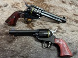 NEW PAIR CONSECUTIVE SERIAL NUMBERS RUGER VAQUERO 45 COLT 5.5 BLUED 5101 - LAYAWAY AVAILABLE - 3 of 17