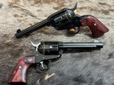 NEW PAIR OF RUGER VAQUERO 45 COLT 5.5" BARREL BLUED REVOLVERS 5101
LAYAWAY AVAILABLE