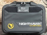 NEW NIGHTHAWK CUSTOM WAR HAWK GOVERNMENT 1911 45 ACP WITH UPGRADES - LAYAWAY AVAILABLE - 18 of 19