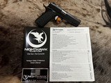 NEW NIGHTHAWK CUSTOM WAR HAWK GOVERNMENT 1911 45 ACP WITH UPGRADES - LAYAWAY AVAILABLE - 16 of 19