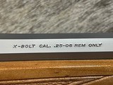 FREE SAFARI, NEW BROWNING X-BOLT WHITE GOLD MEDALLION MAPLE 25-06 REM 24