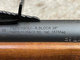 NEW PEDERSOLI ROLLING BLOCK MISSISSIPPI CLASSIC RIFLE 357 MAGNUM 26