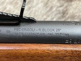NEW PEDERSOLI ROLLING BLOCK MISSISSIPPI CLASSIC RIFLE 357 MAGNUM 26