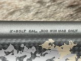 FREE SAFARI, NEW BROWNING X-BOLT MOUNTAIN PRO 300 WIN MAG CARBON FIBER 26