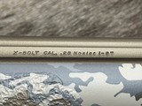 FREE SAFARI, NEW BROWNING X-BOLT HELL'S CANYON MCMILLAN LR SR 28 NOSLER 26